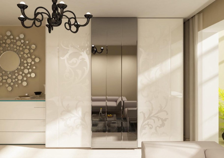 Леруа зеркальная плитка с фацетом 30х30