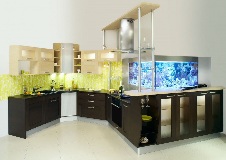 Встроенный аквариум
