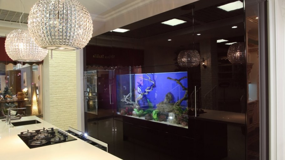 Аквариум перегородка