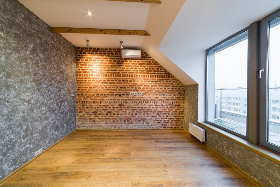 Пустая комната лофт