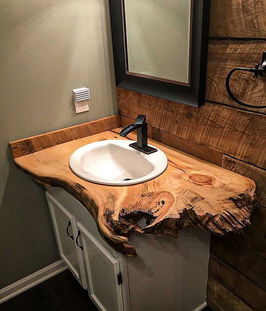 Столешница из слэба в ванную