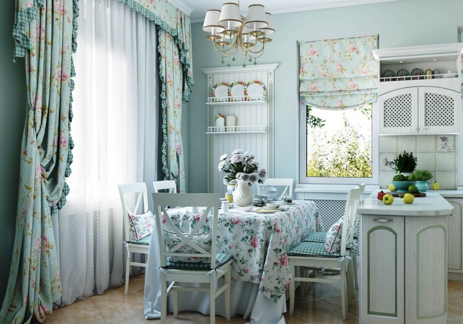 Шторы шебби Шик