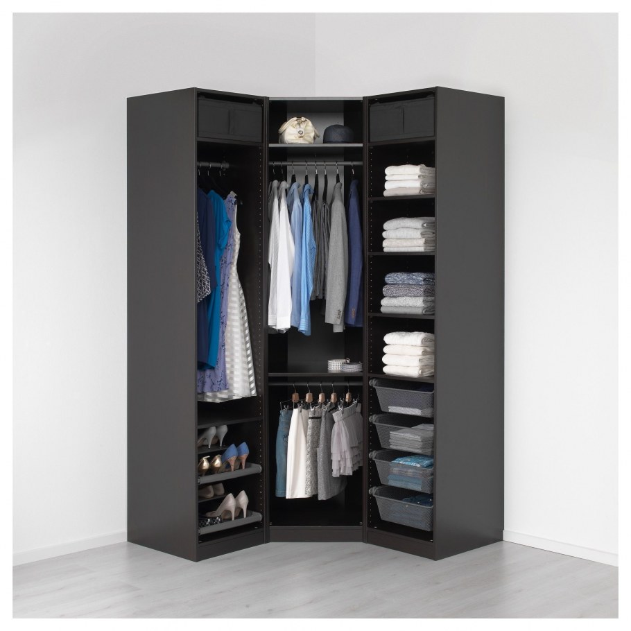 Гардероб угловой ПАКС 210/160x236