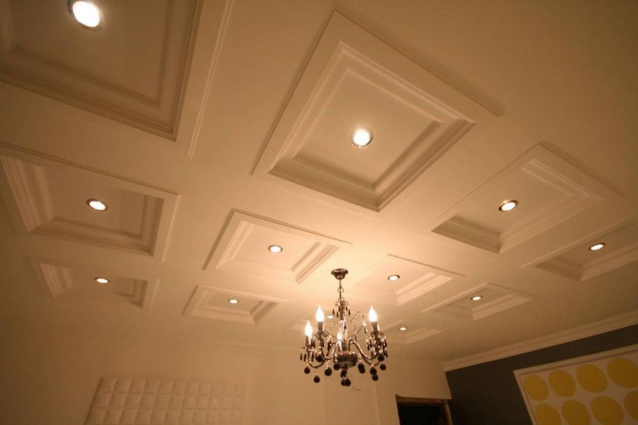Потолки из гипсокартона для коредор