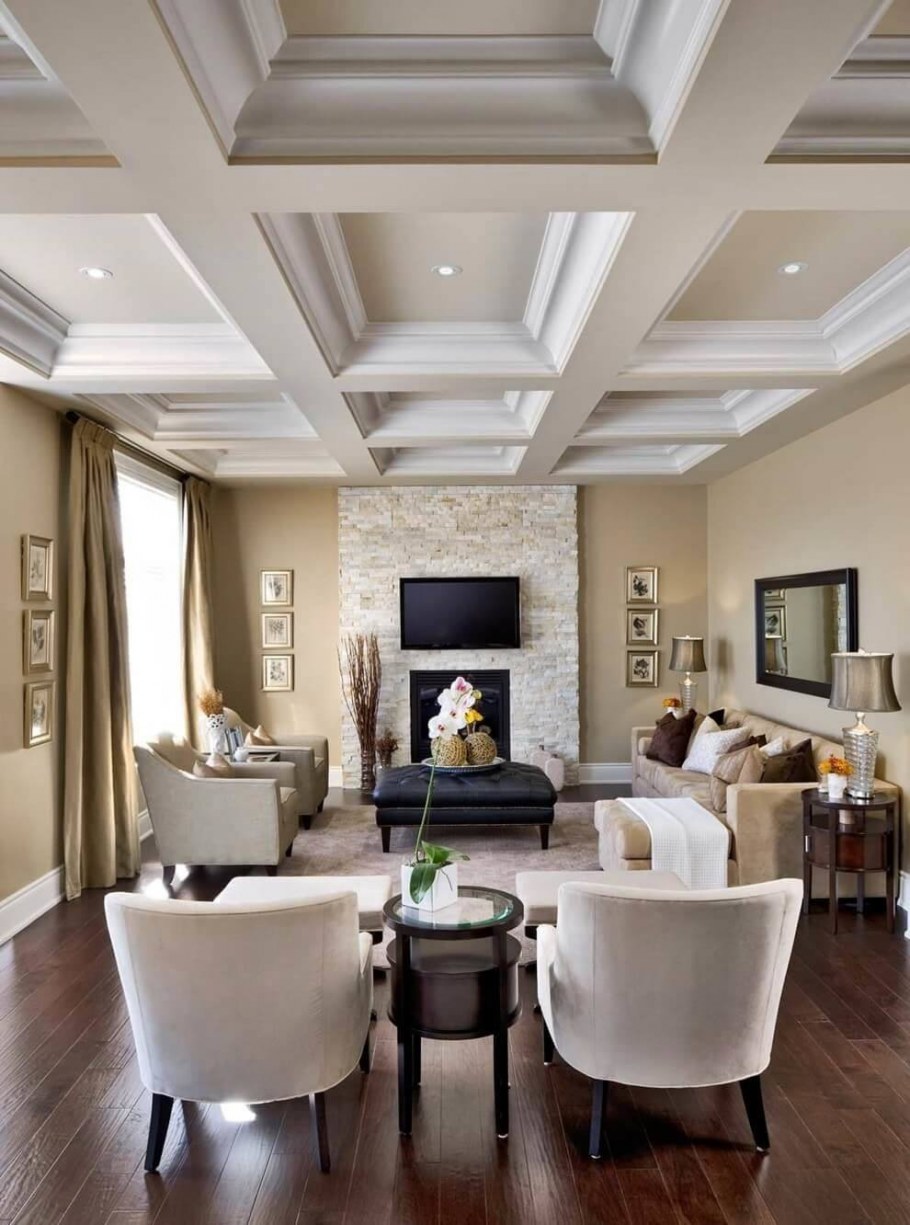 Дубовые Кессонные потолки