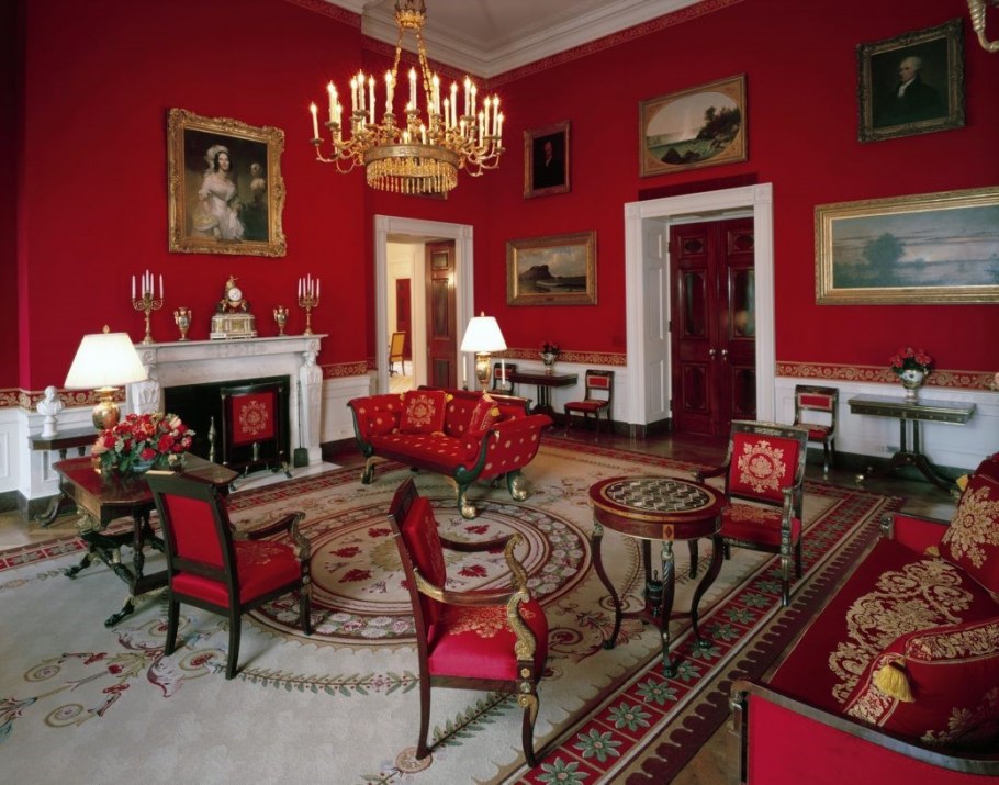 Red Room in the White House