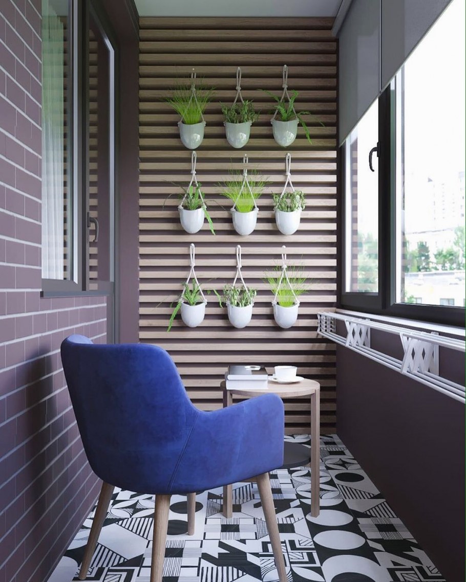 Декор балкона