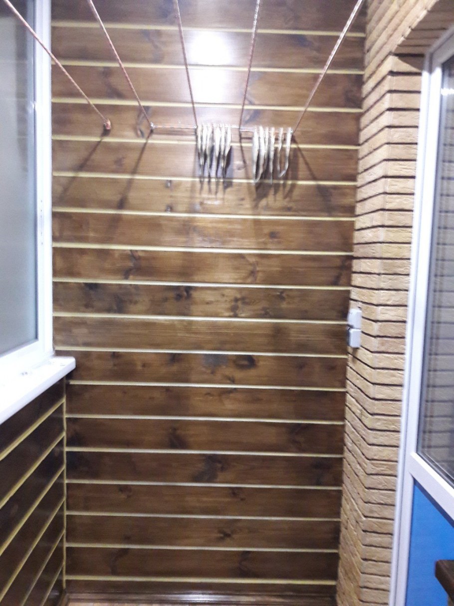 Балкон в скандинавском стиле