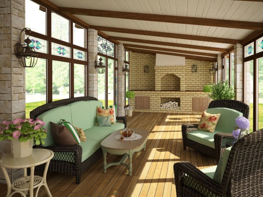 Террасы и веранды