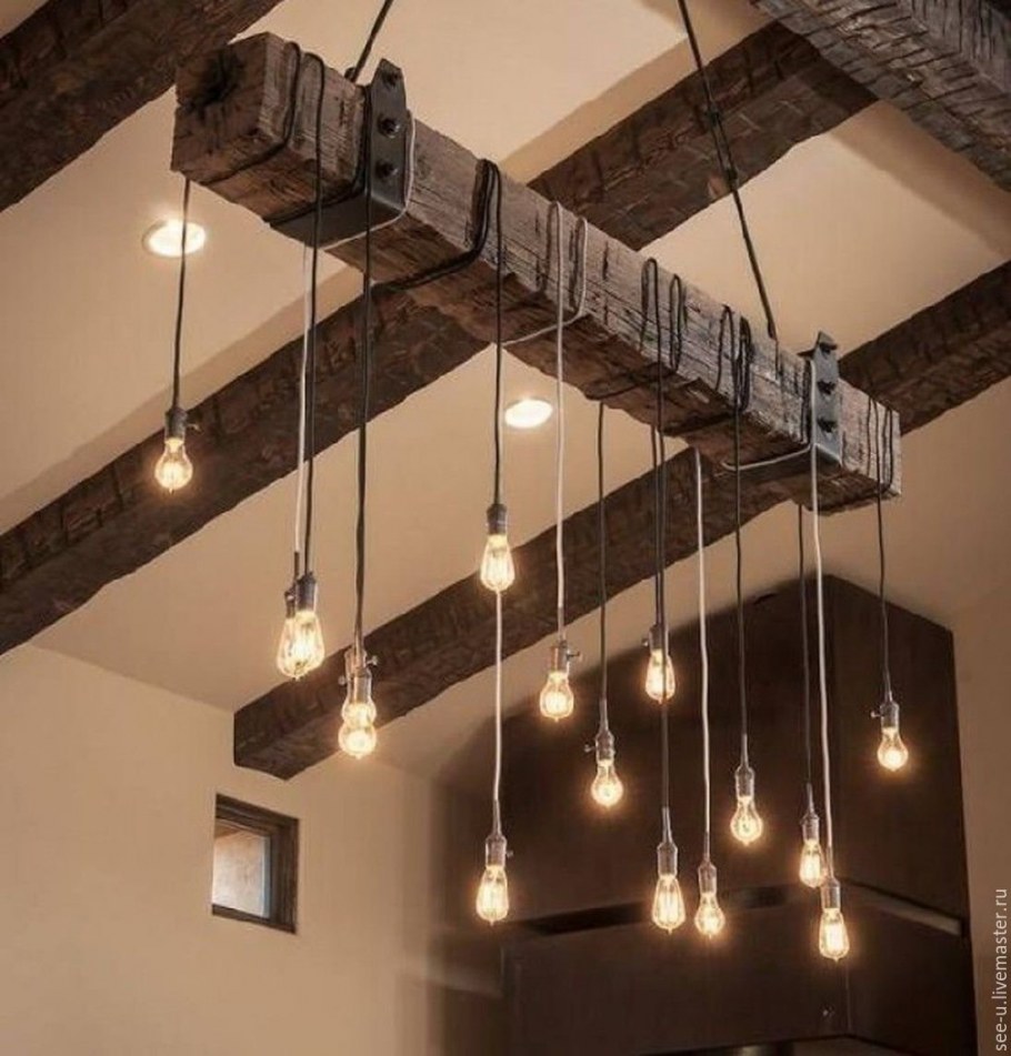 Люстра в стиле лофт