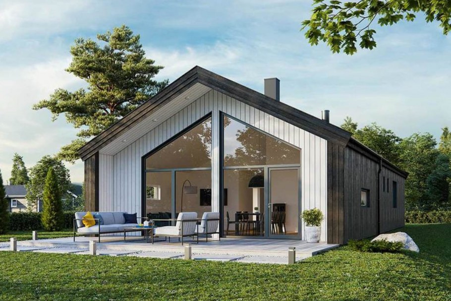 Барн хаусы Barn House кирпичный