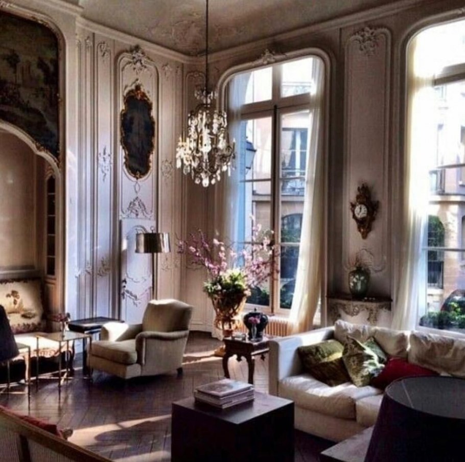 Стиль интерьера Эклектика Паризьен