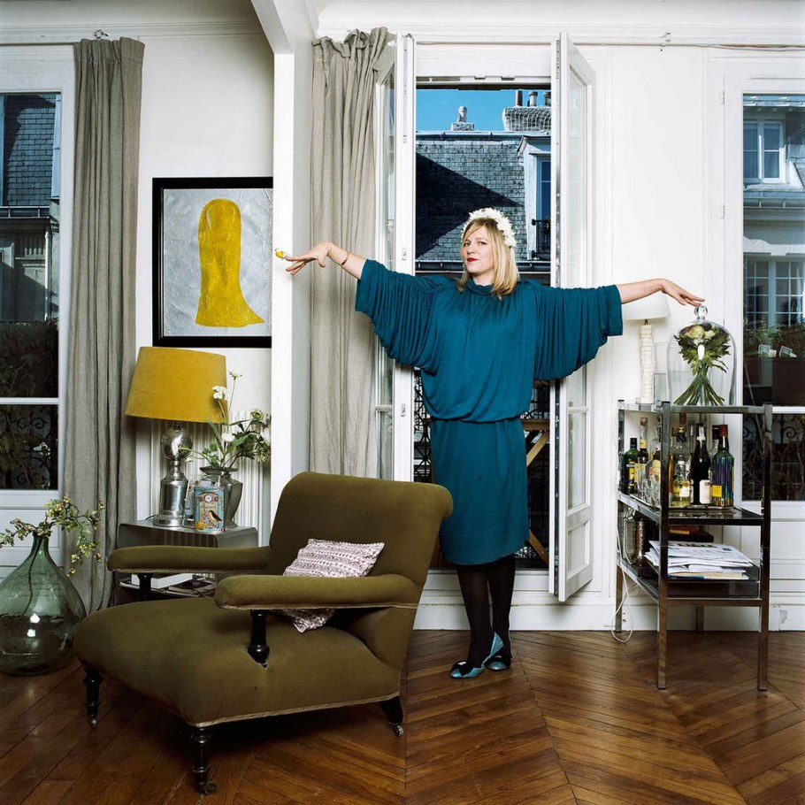 Интерьер квартиры парижанки