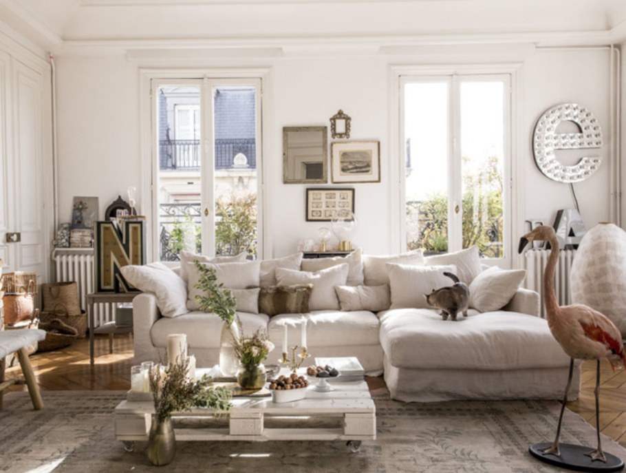 Коллаж французская квартира