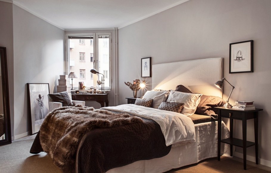 Маленькие уютные спальни