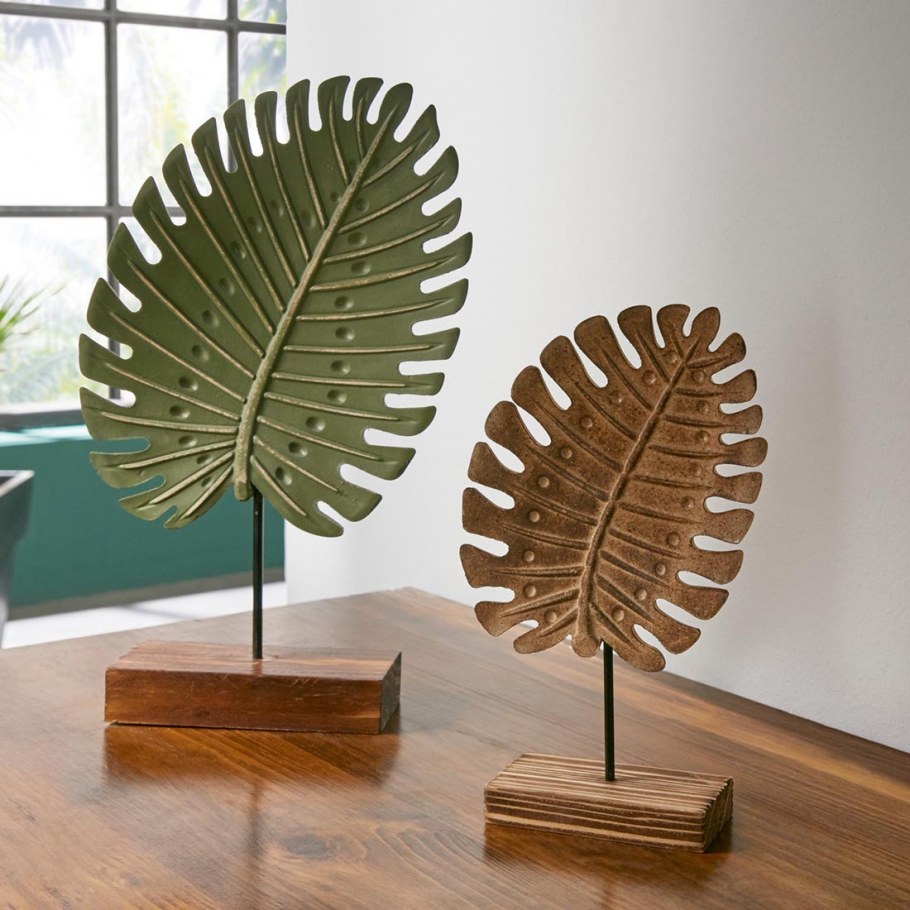 Декоративные листья для интерьера