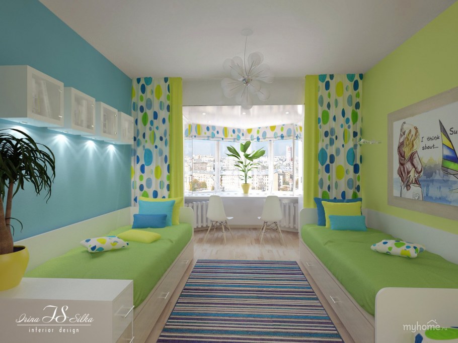 Декоративный камень в спальне