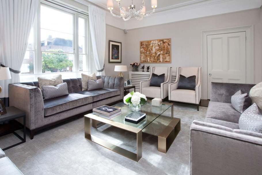 Два дивана в гостиной