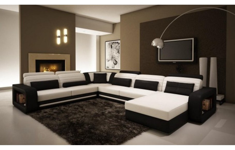 Угловой диван в интерьере