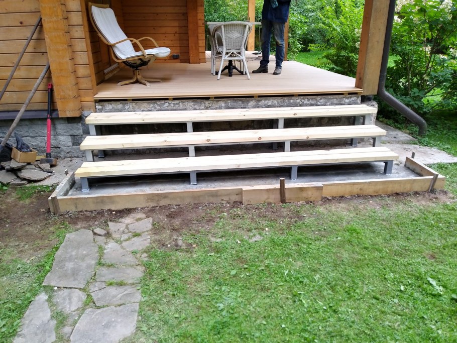 Армированное крыльцо