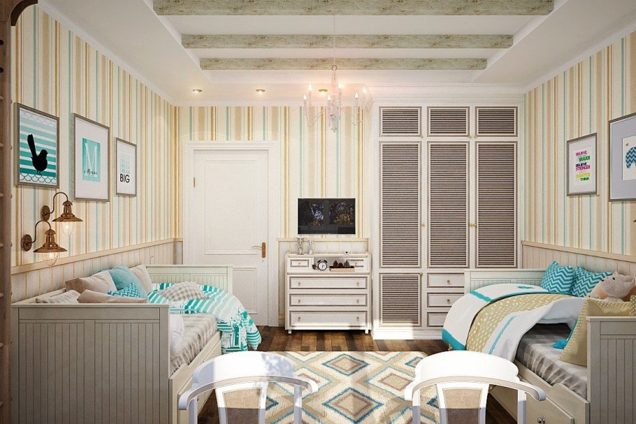 Комната для разнополых детей разного возраста икеа