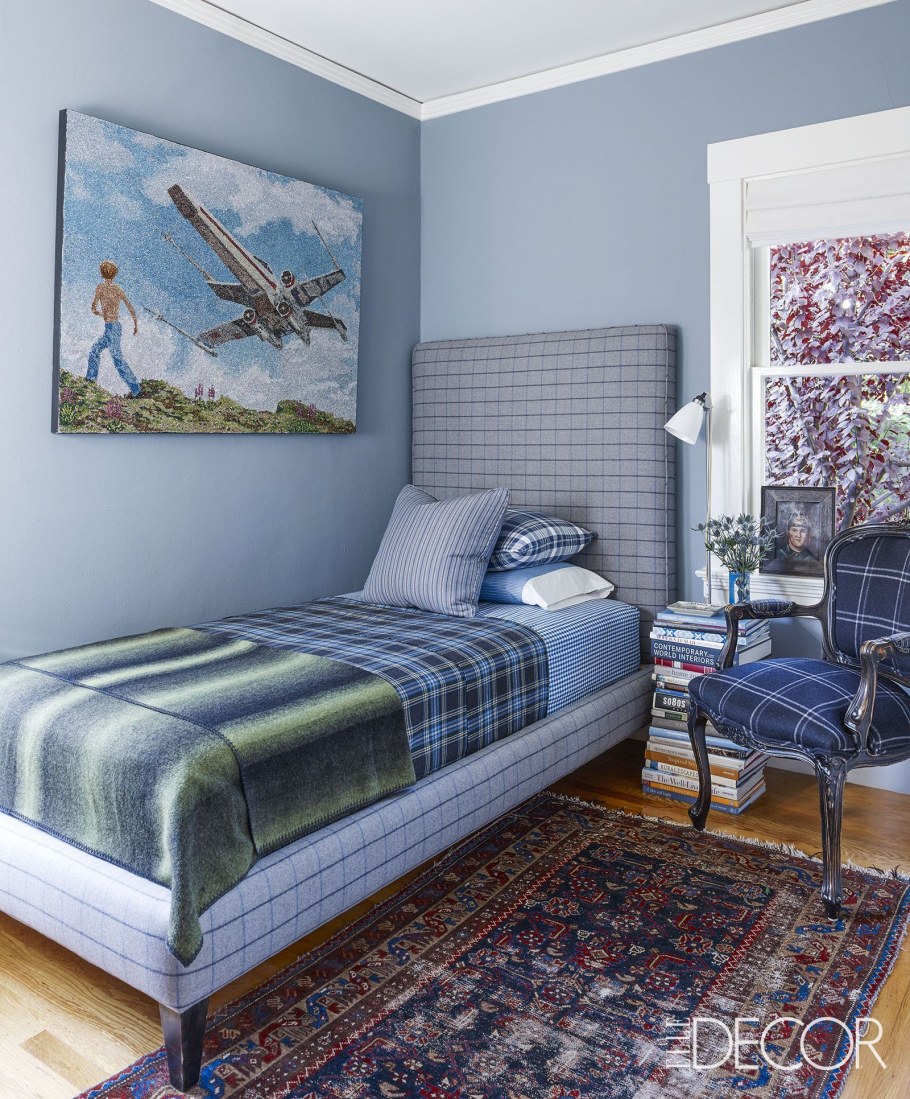 Голубая комната для мальчика