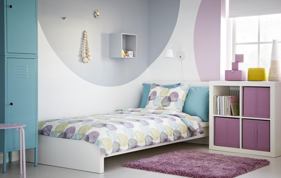 Спальня с односпальной кроватью