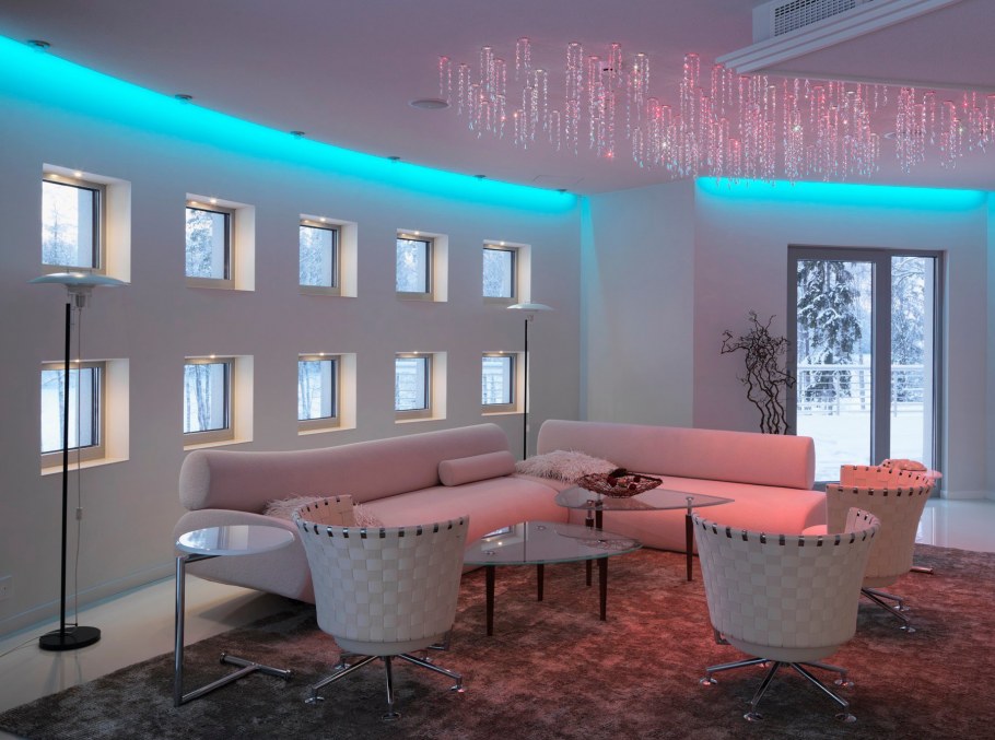 Светодиодная подсветка в интерьере