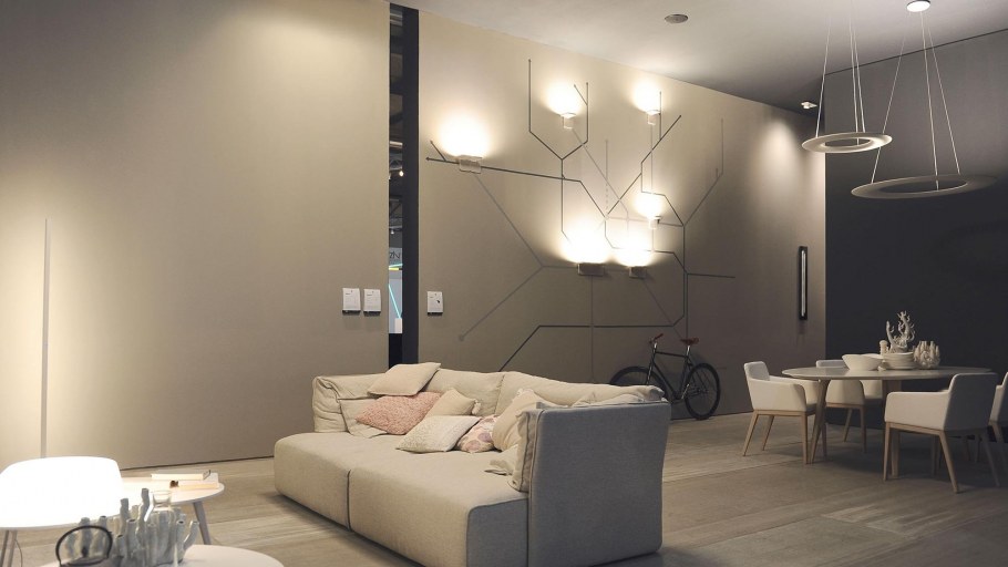 Точечное освещение в интерьере