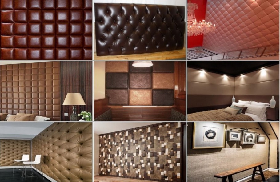 Мягкая обивка для стен