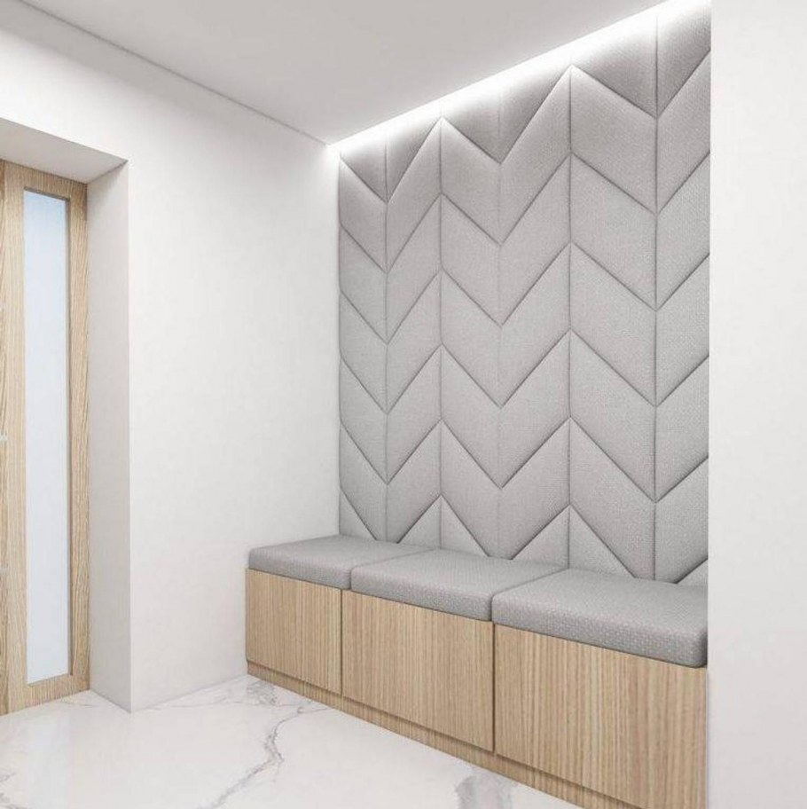 Шкафы с каретной стяжкой на фасаде