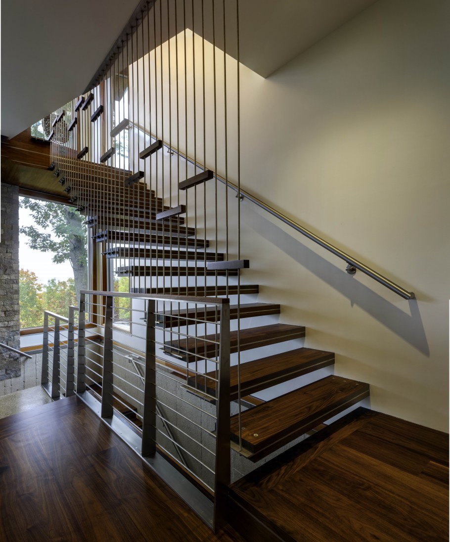 Красивые современные лестницы