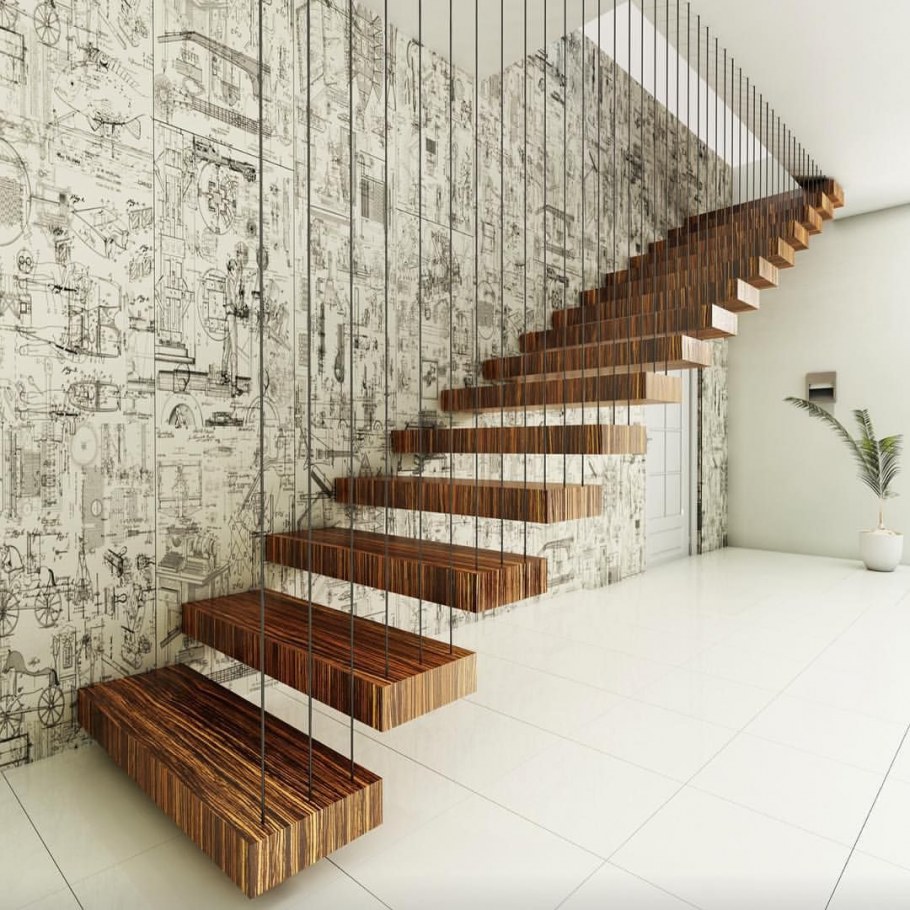 Красивые лестницы в доме