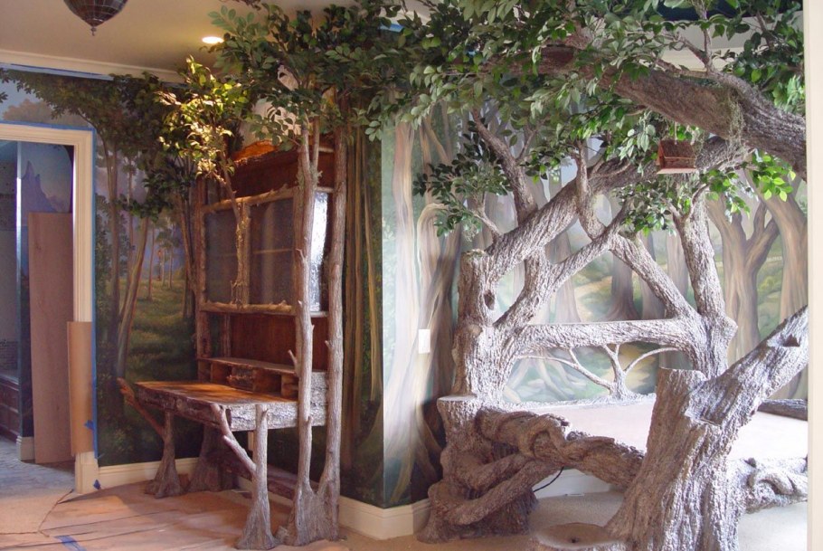 Спальня в эльфийском стиле