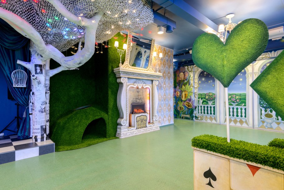 Фотообои лес в интерьере