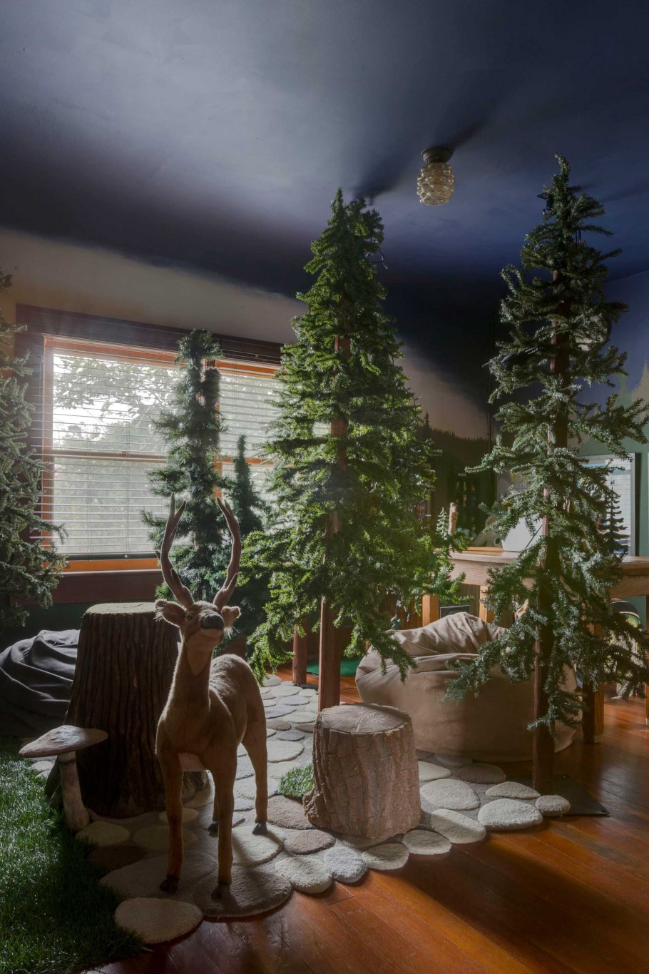 Комплект панелей ПВХ сказочный лес 2700x375 мм 4 шт