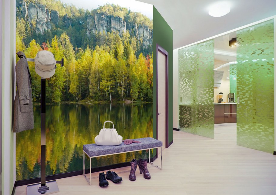 Фреска папоротник Affresco