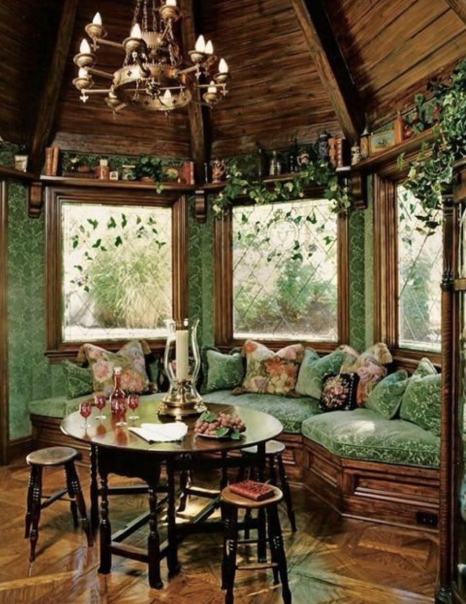 Охотничий дом рустикальный стиль