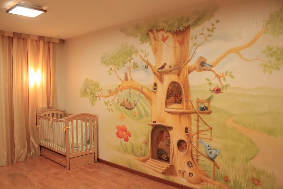 Интерьер в стиле сказки