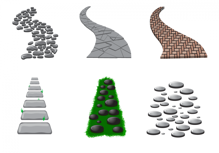 Декоративные дорожки