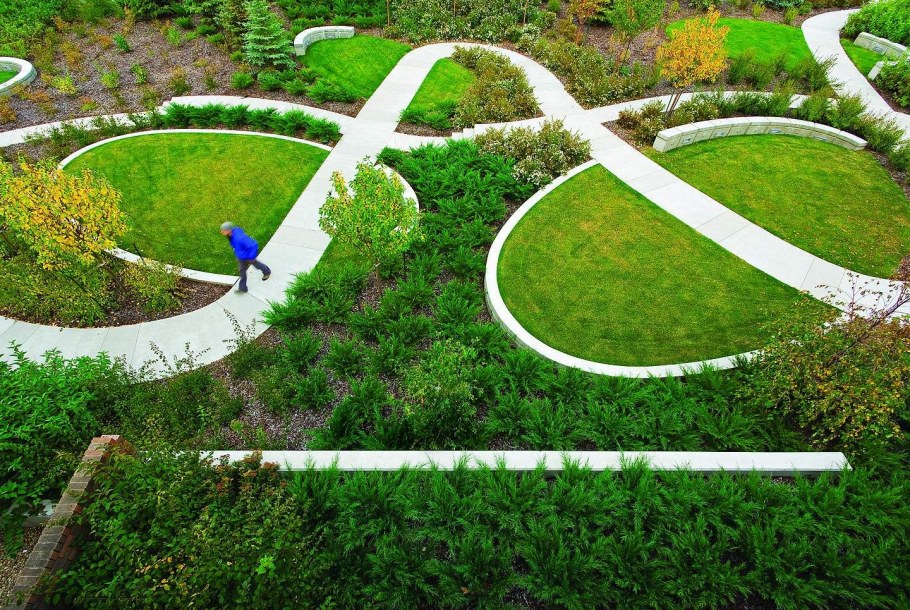 Асимметричная композиция в ландшафте