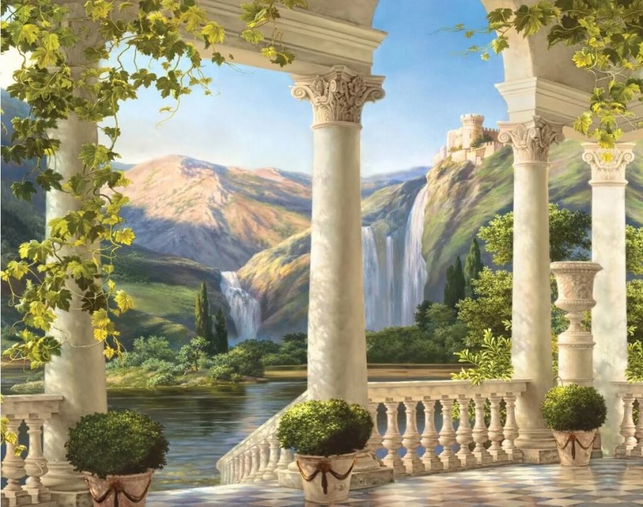 Греческие фрески Аффреско