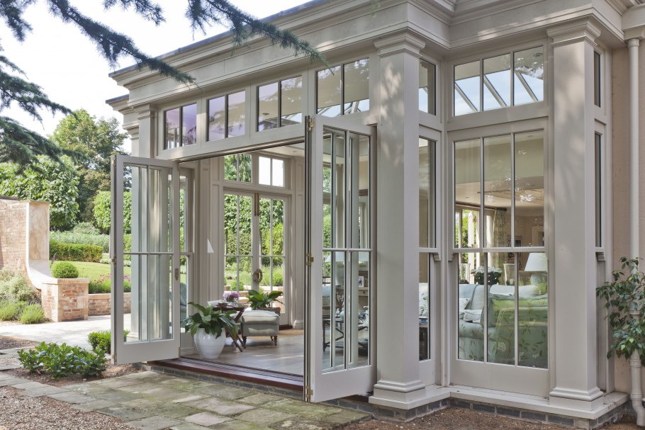 Терраса в классическом стиле