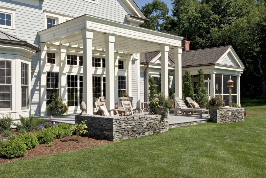 Веранда в классическом стиле