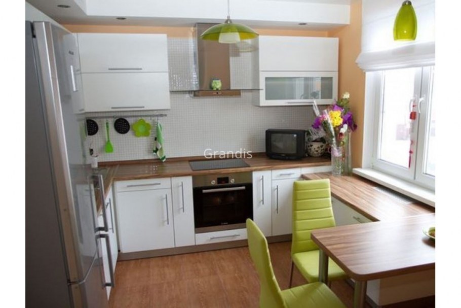 Интерьер кухни 11м2 прямоугольная