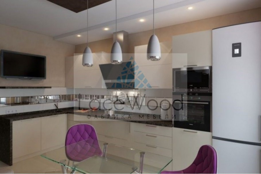 Реальные интерьеры кухни 9 кв