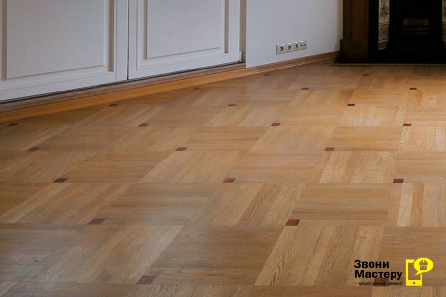 Укладка штучного паркета