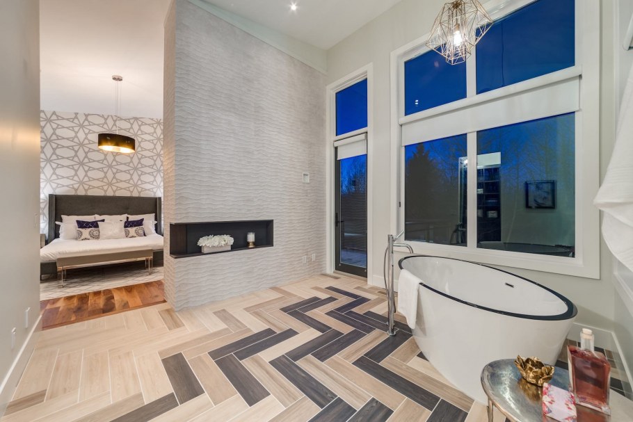 Плитка елочкой разноцветная