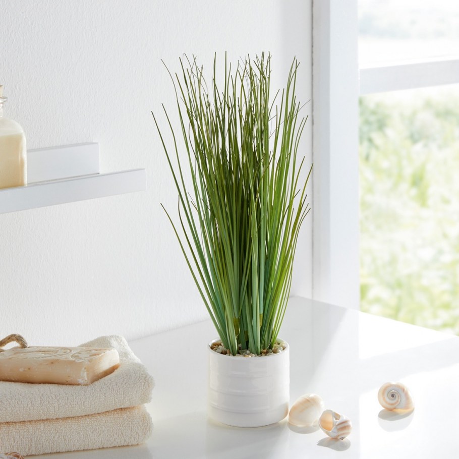 Фейка искусственное растение в горшке фикус Бенджамина экзотика 21 см