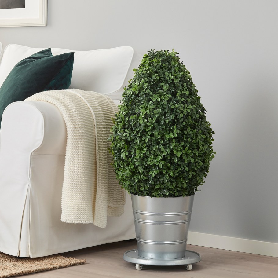 Искусственные растения в интерьере